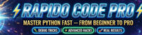 Rapido Code Pro banner